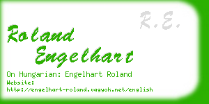 roland engelhart business card